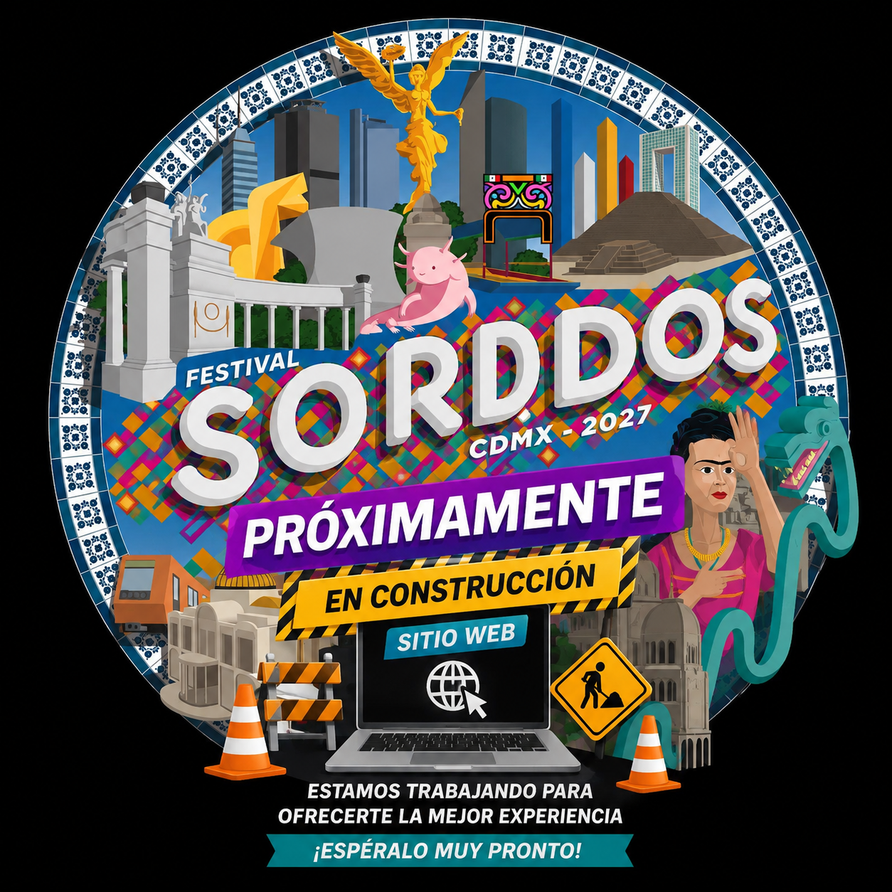 Festival Sordos CDMX 2027 - Sitio web próximamente